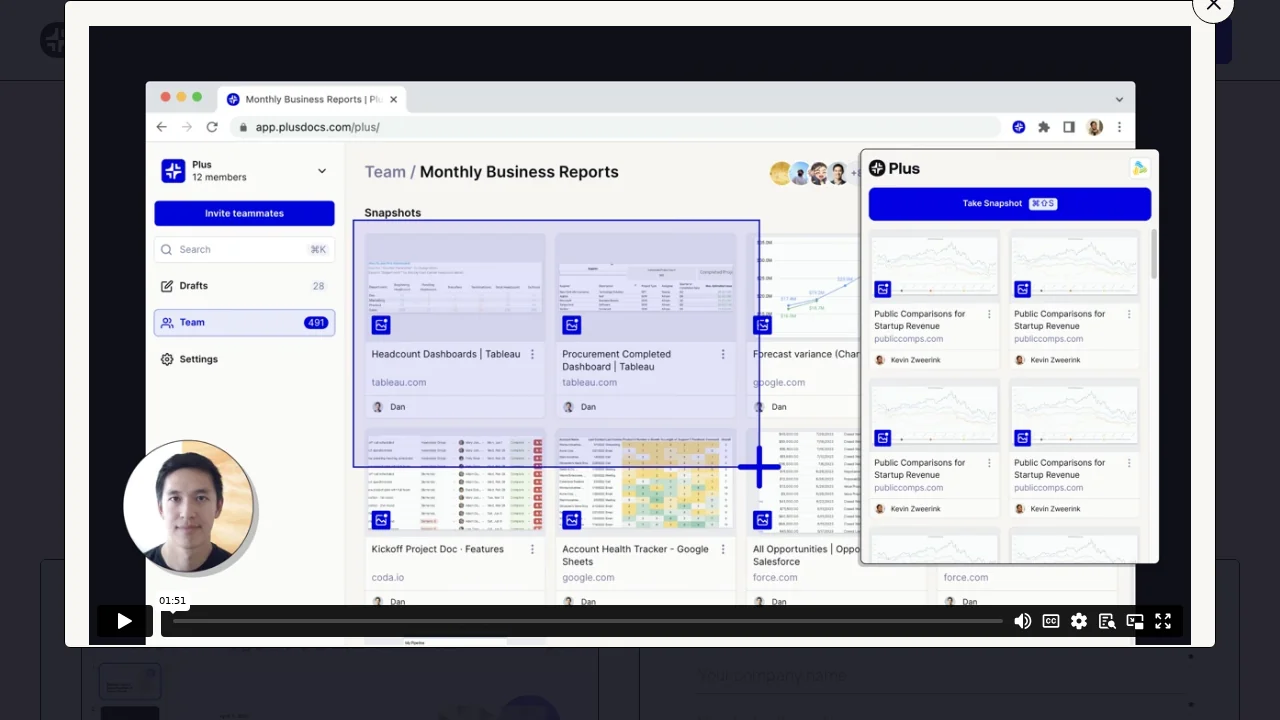 Plusdocs screenshot 1