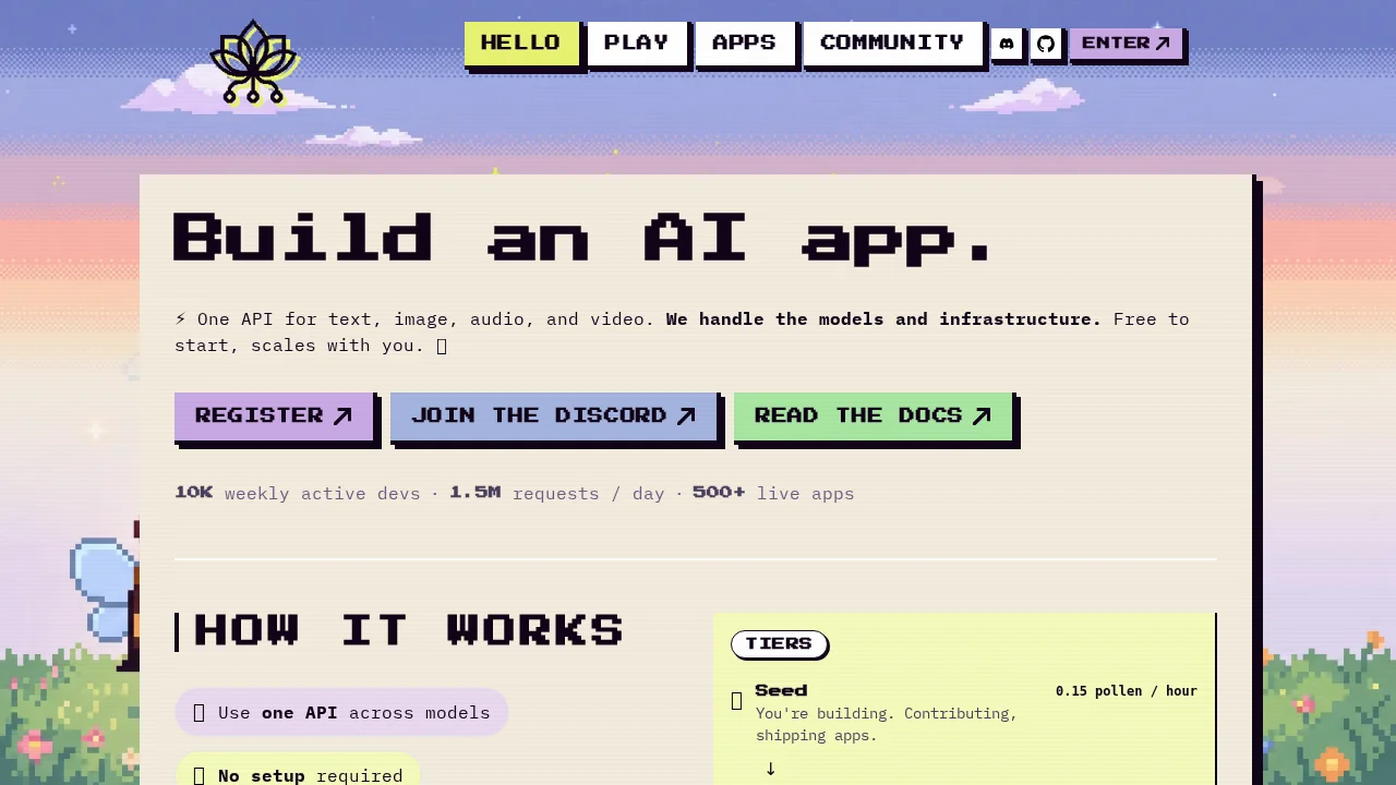 Pollinations.AI screenshot 1