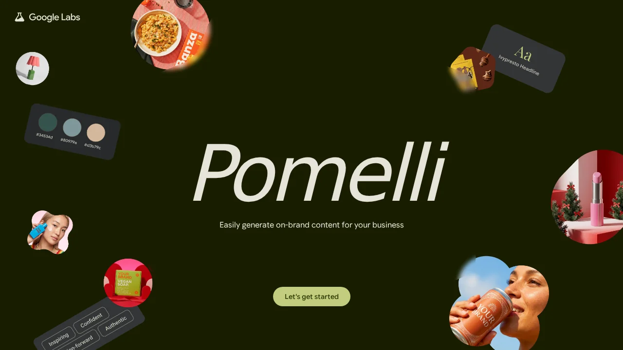 Pomelli screenshot 1