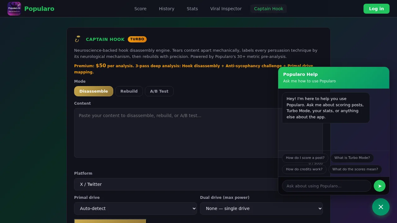 Popularo screenshot 1