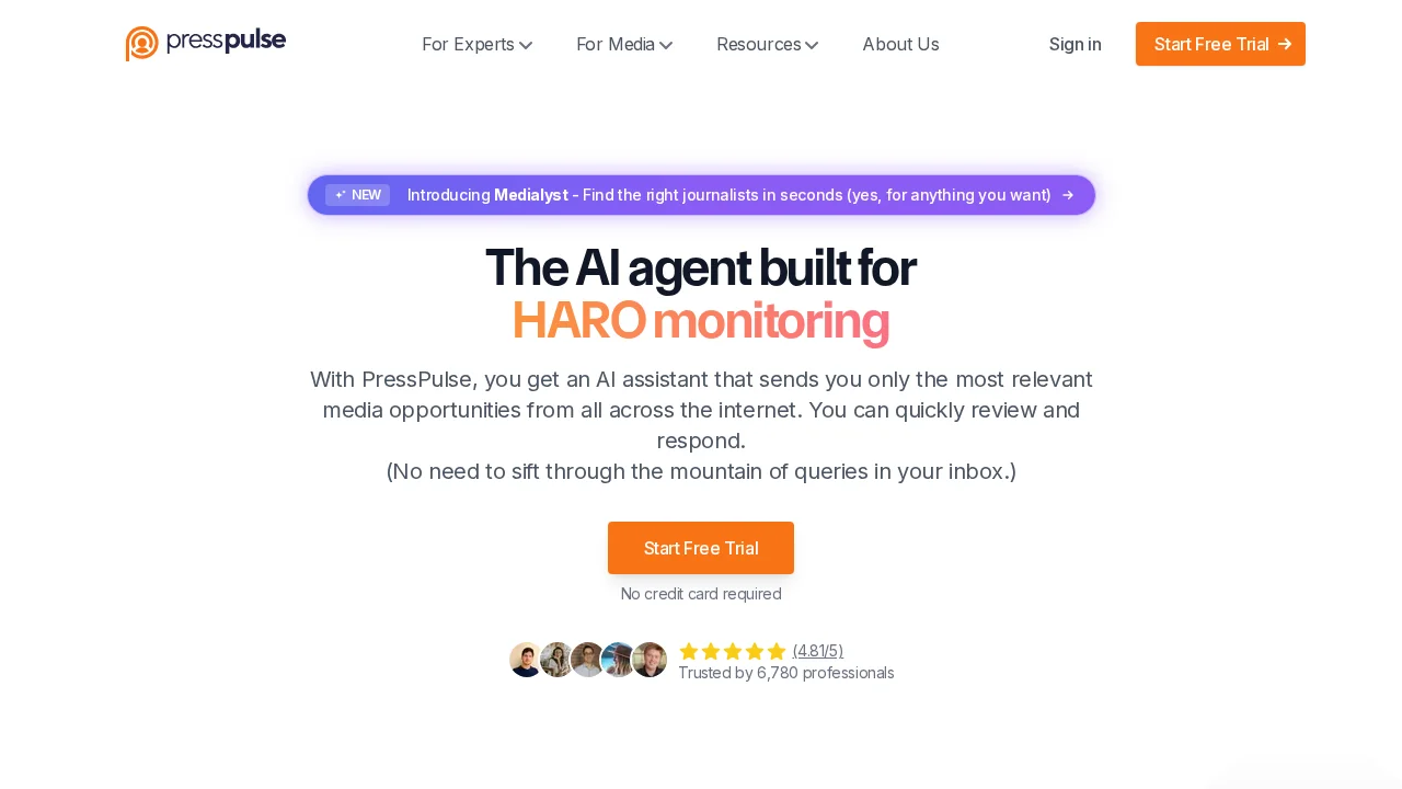 PressPulse AI screenshot 1