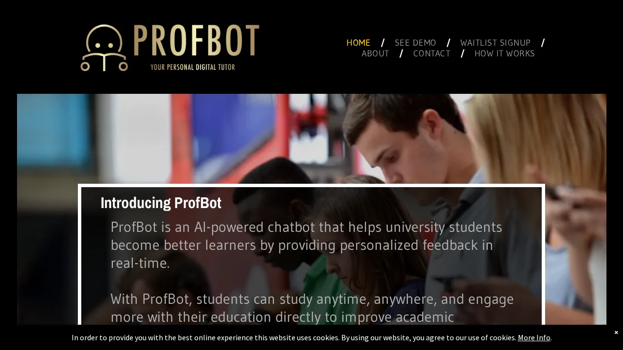 ProfBot screenshot 1