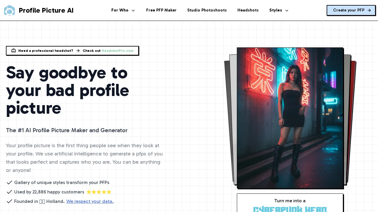 ProfilePicture.ai screenshot 1