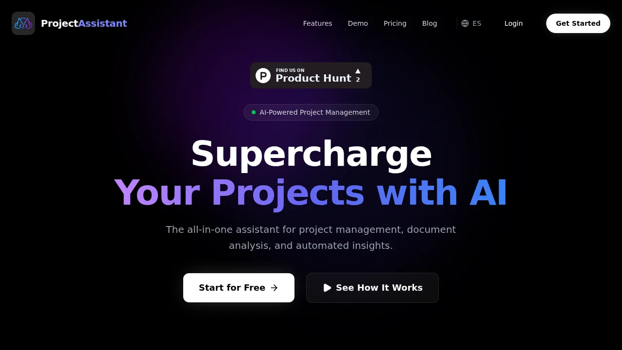 ProjectAssistant screenshot 1