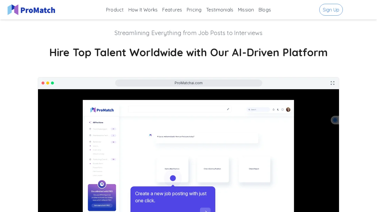 ProMatch screenshot 1