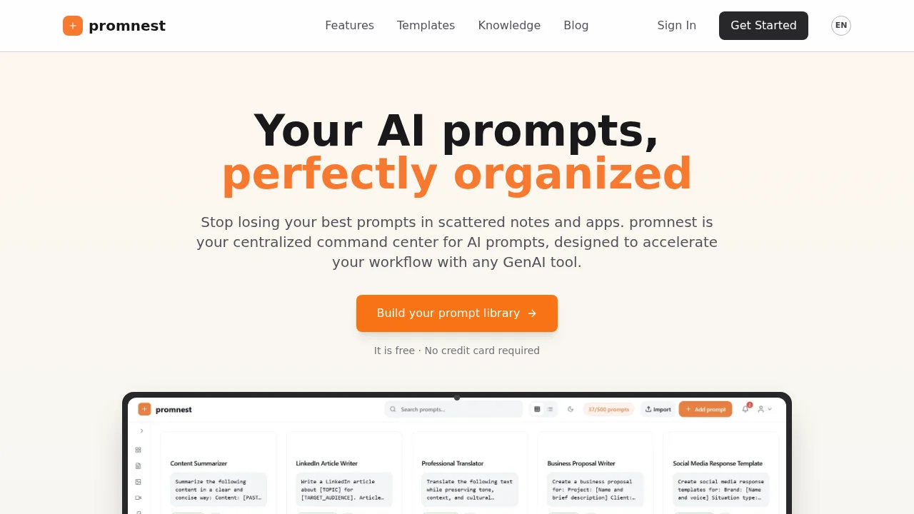 PromNest screenshot 1