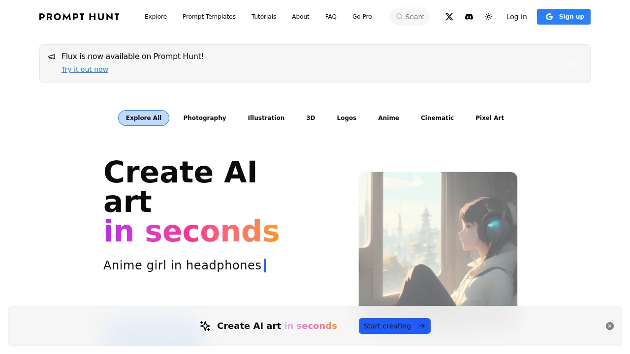 Prompt Hunt screenshot 1