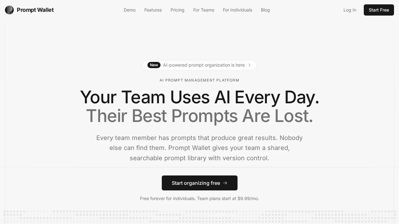 Prompt Wallet screenshot 1