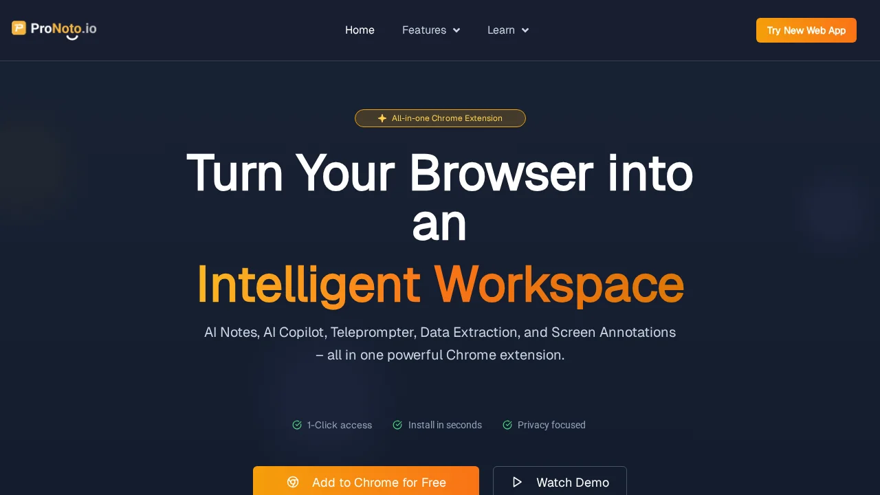 ProNoto screenshot 1