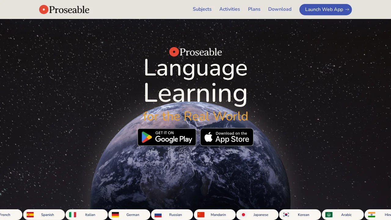 Proseable screenshot 1