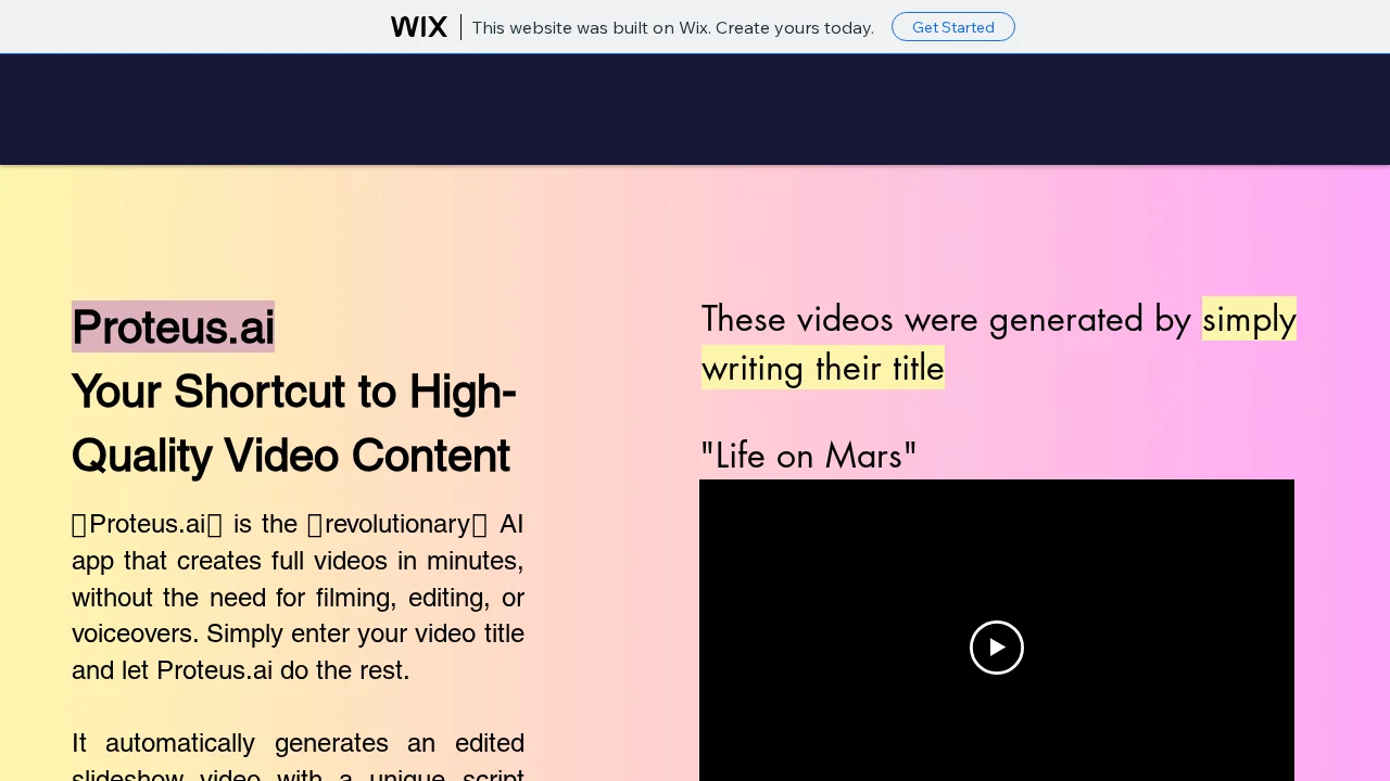 Proteus screenshot 1