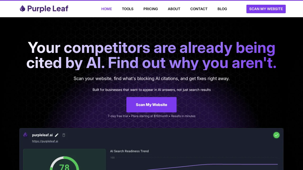 Purple Leaf screenshot 1