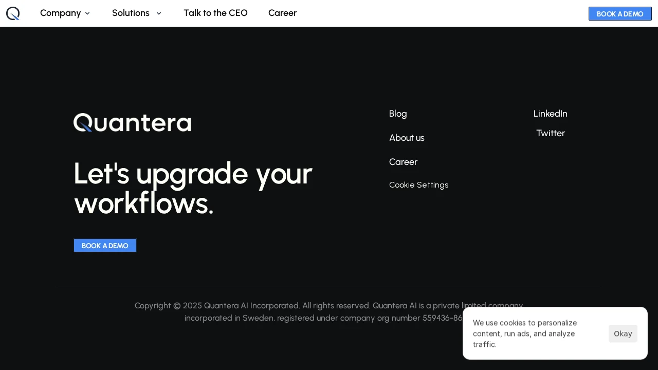 Quantera.ai screenshot 1
