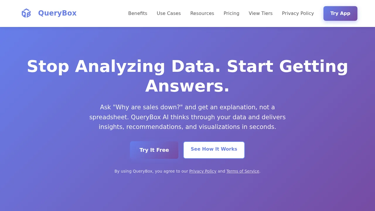 QueryBox screenshot 1