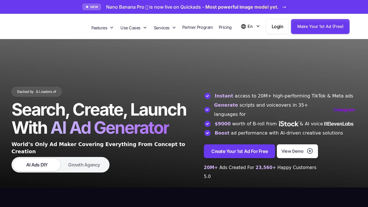 Quick Ads screenshot 1