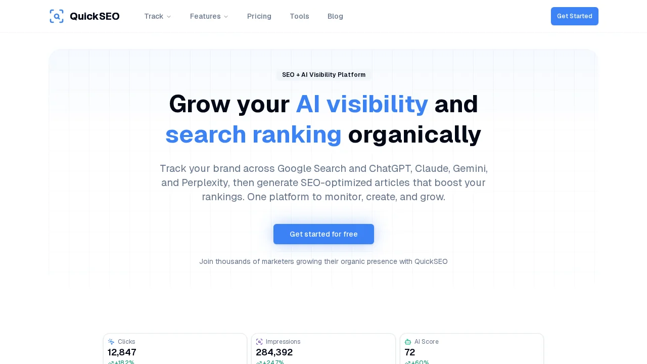 QuickSEO screenshot 1