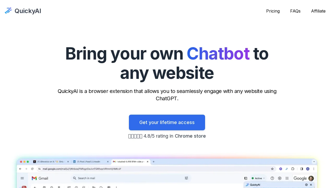 QuickyAI screenshot 1