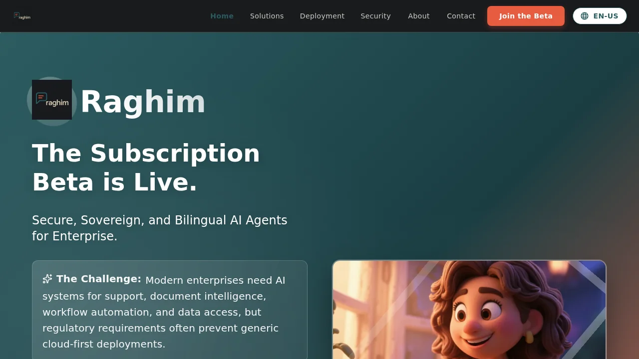 Raghim AI screenshot 1