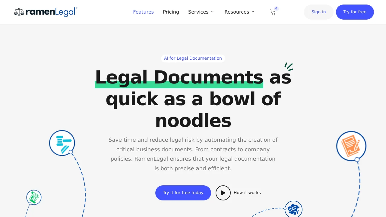 RamenLegal screenshot 1