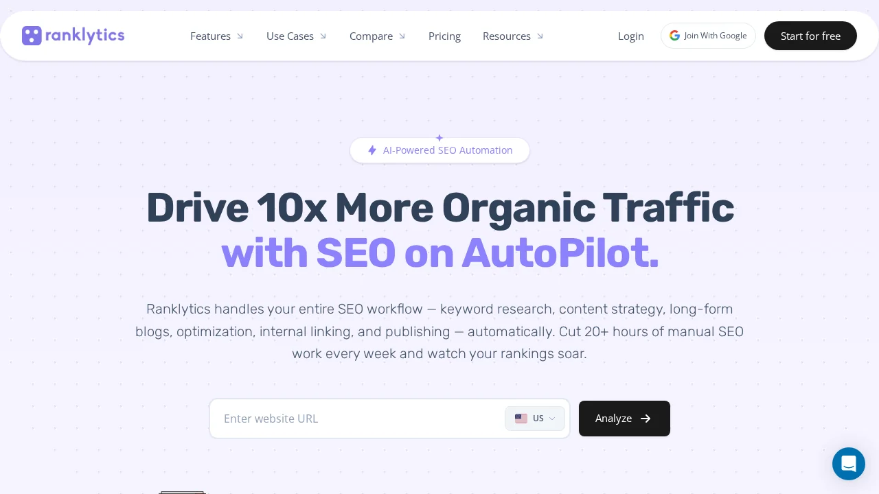 Ranklytics screenshot 1