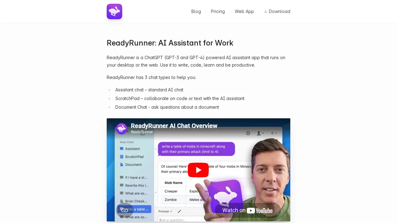 Readyrunner screenshot 1