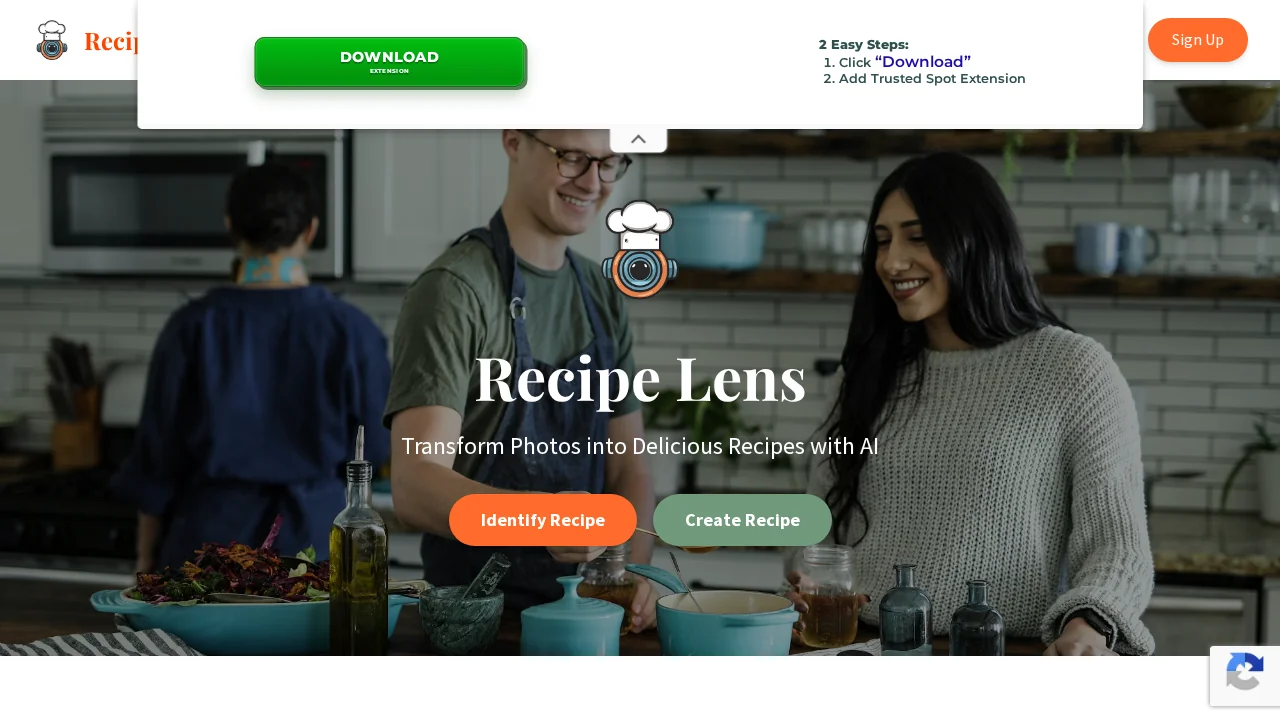Recipe Lens screenshot 1