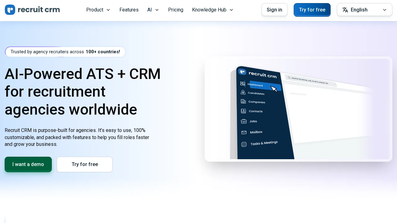 Recruit CRM screenshot 1
