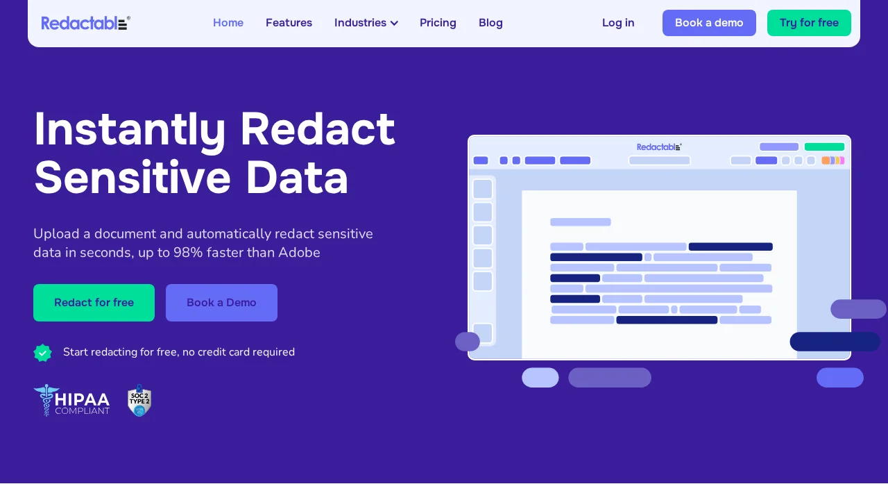 Redactable screenshot 1