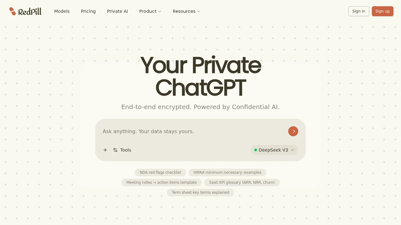 RedPill AI screenshot 1