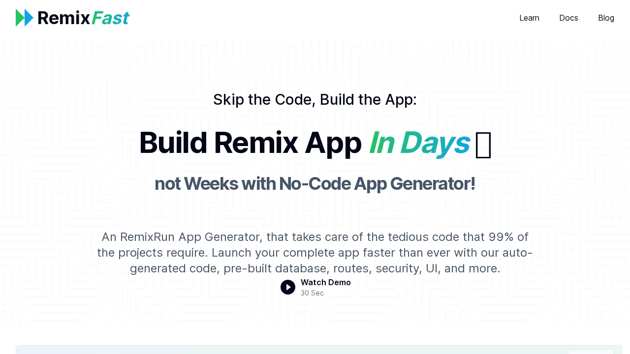 Remixfast screenshot 1