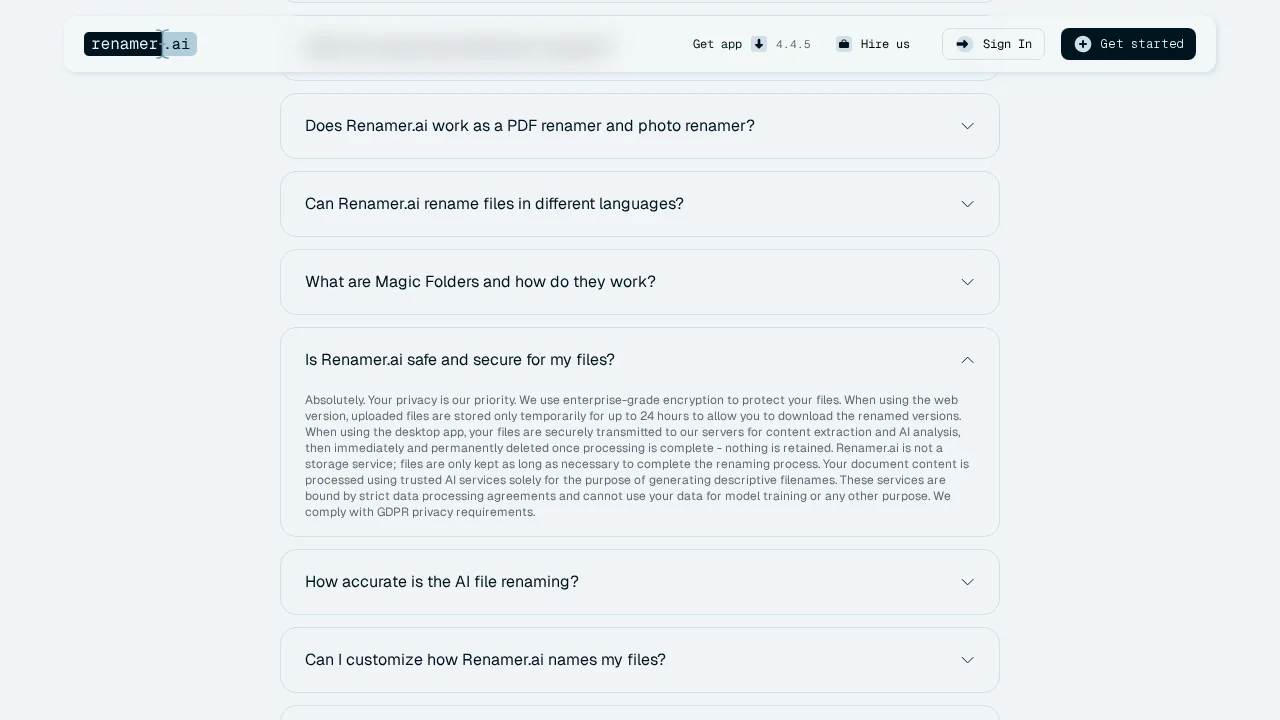 Renamer.ai screenshot 1