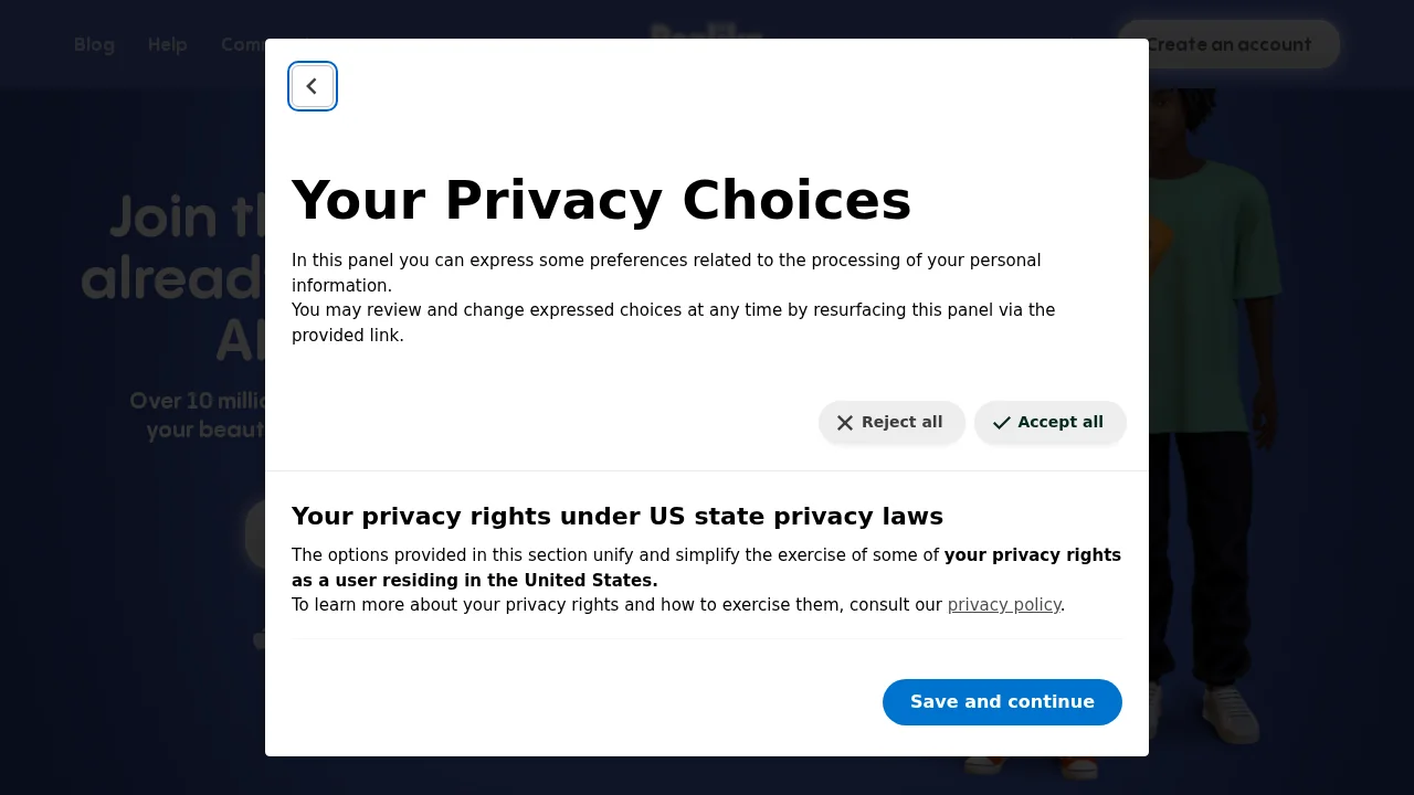 Replika screenshot 1