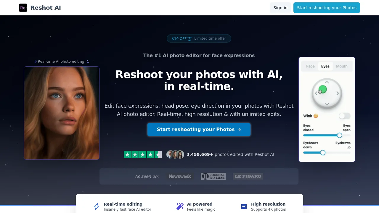 Reshot AI screenshot 1