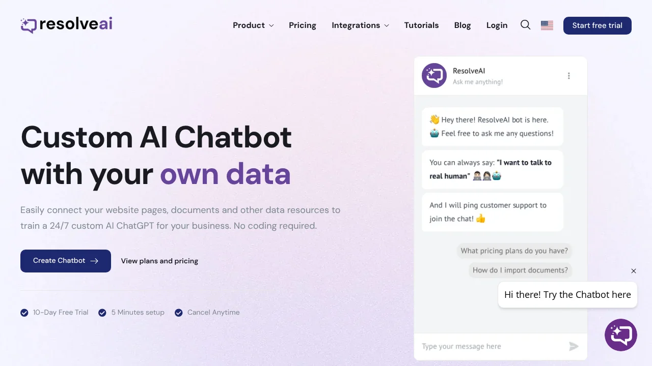 ResolveAI screenshot 1