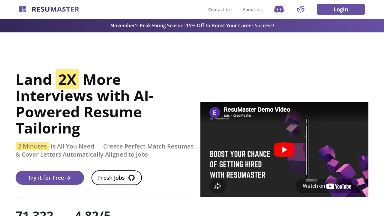 ResuMaster screenshot 1