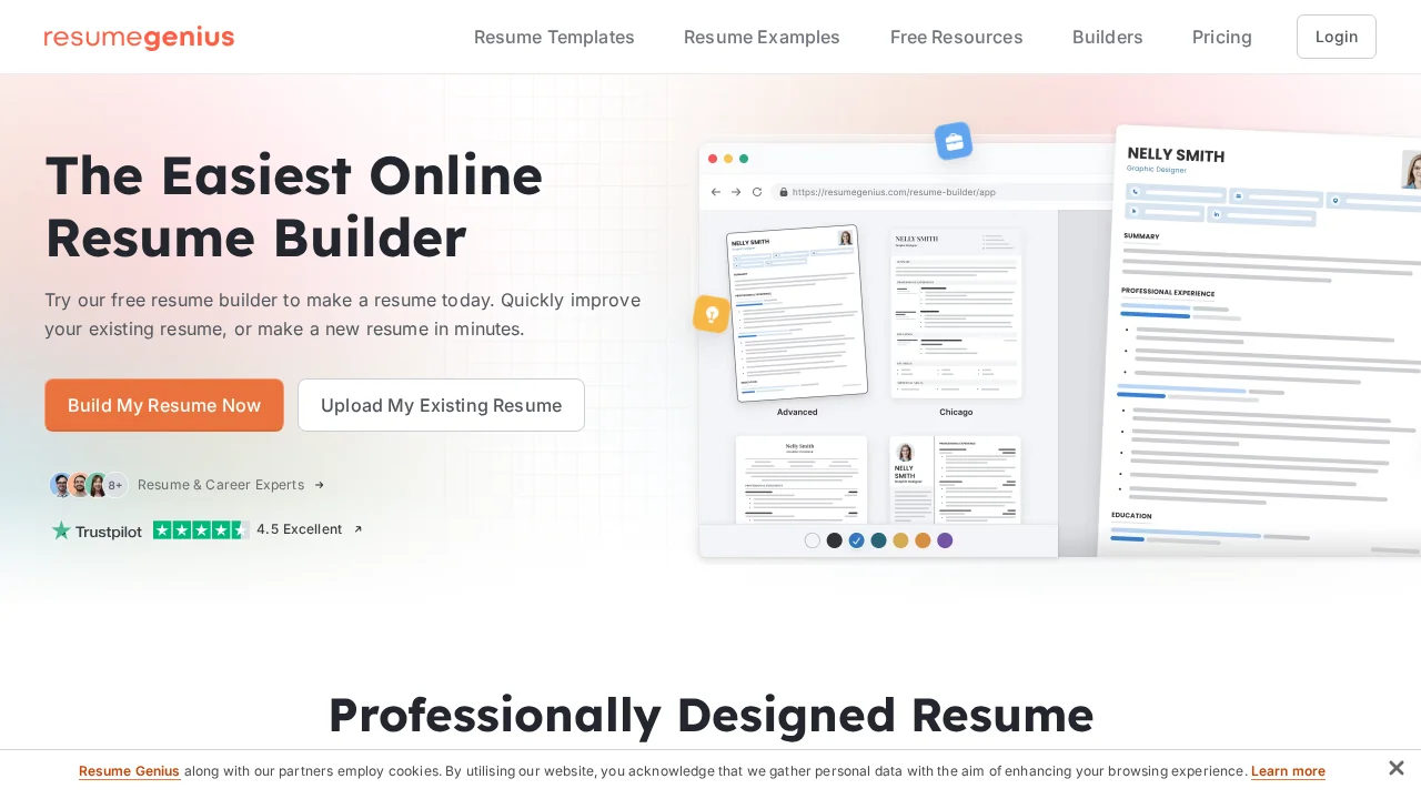 Resume Genius screenshot 1