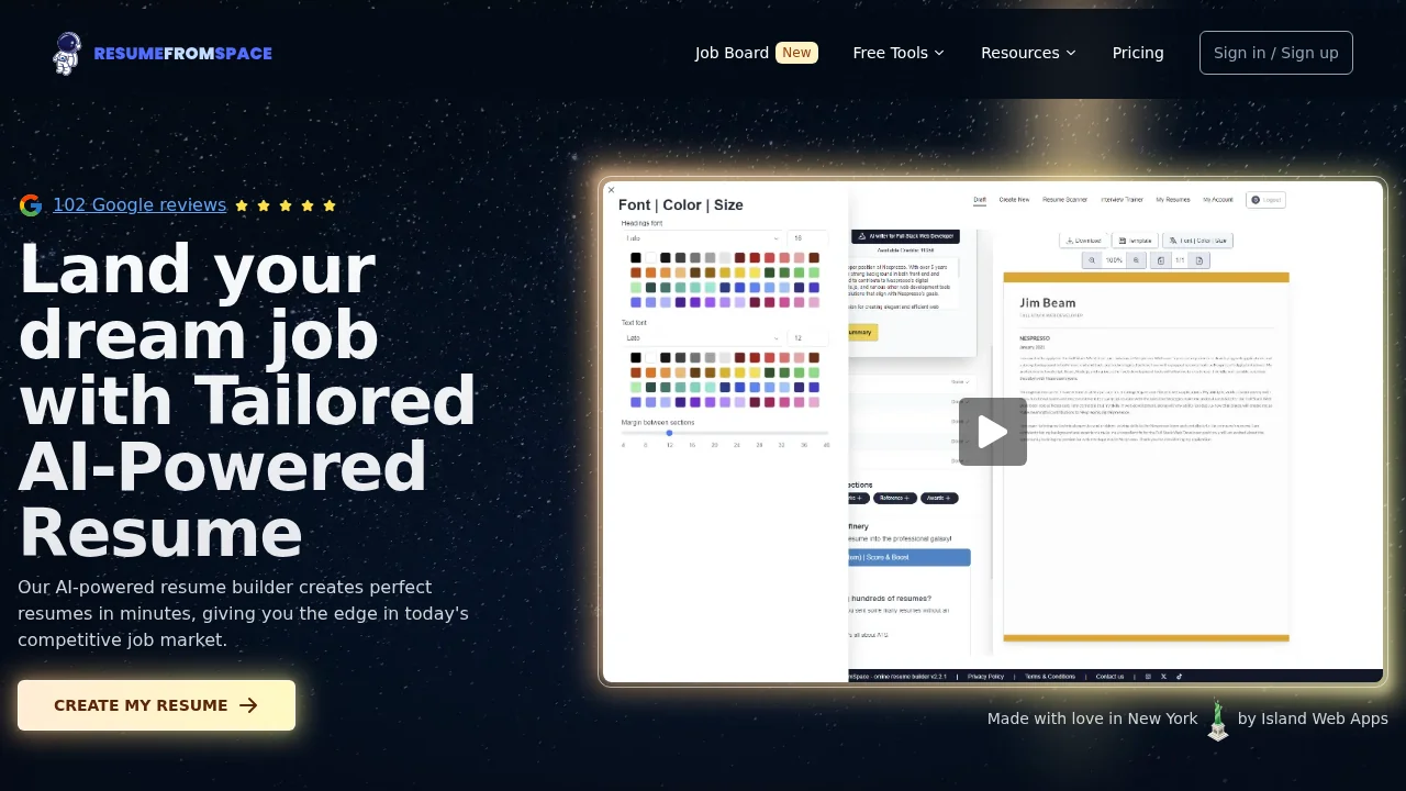 ResumeFromSpace screenshot 1