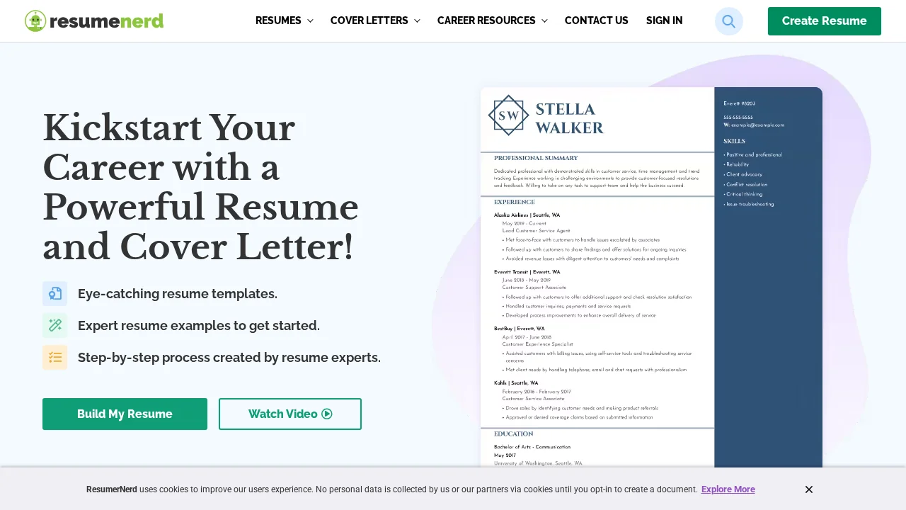 ResumeNerd screenshot 1
