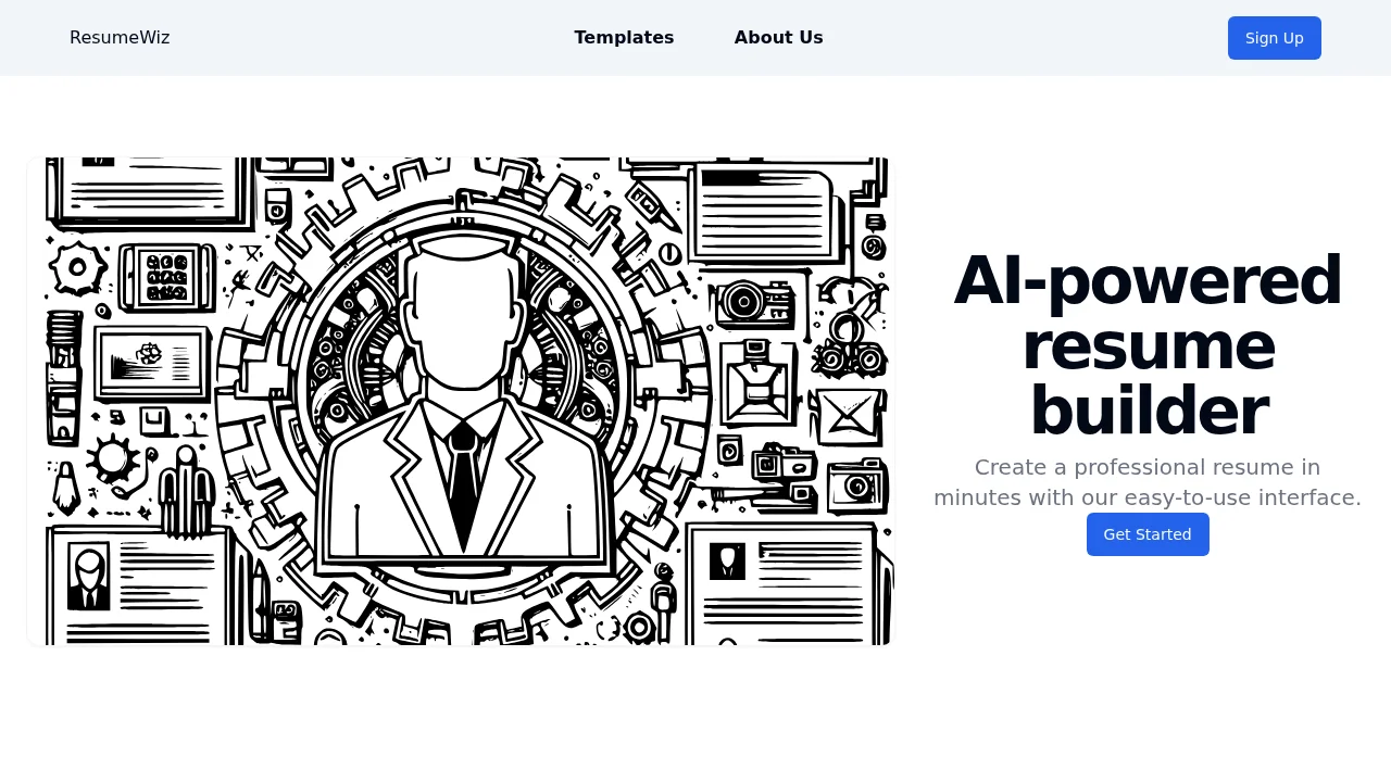 ResumeWiz screenshot 1