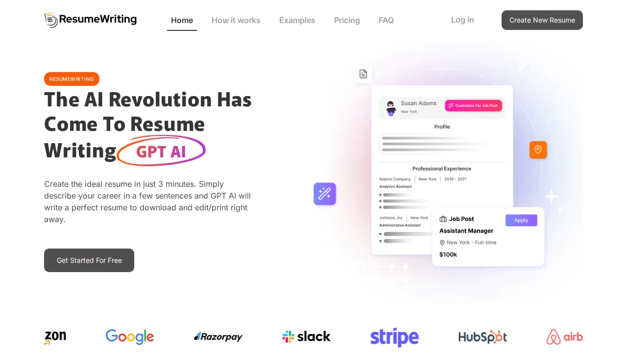 ResumeWriting screenshot 1