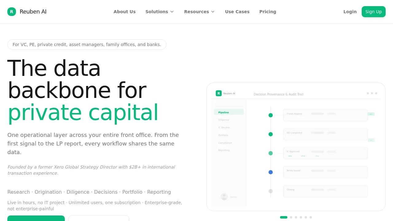 Reuben AI screenshot 1