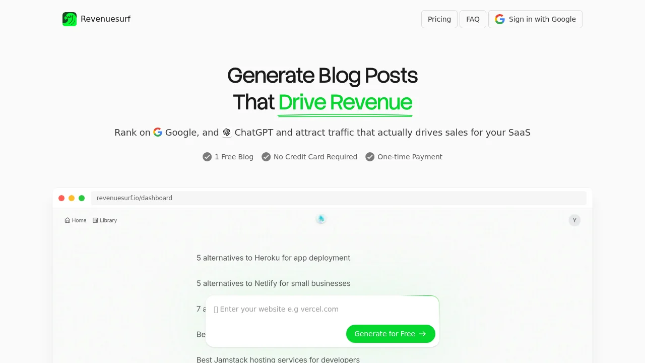 Revenuesurf screenshot 1