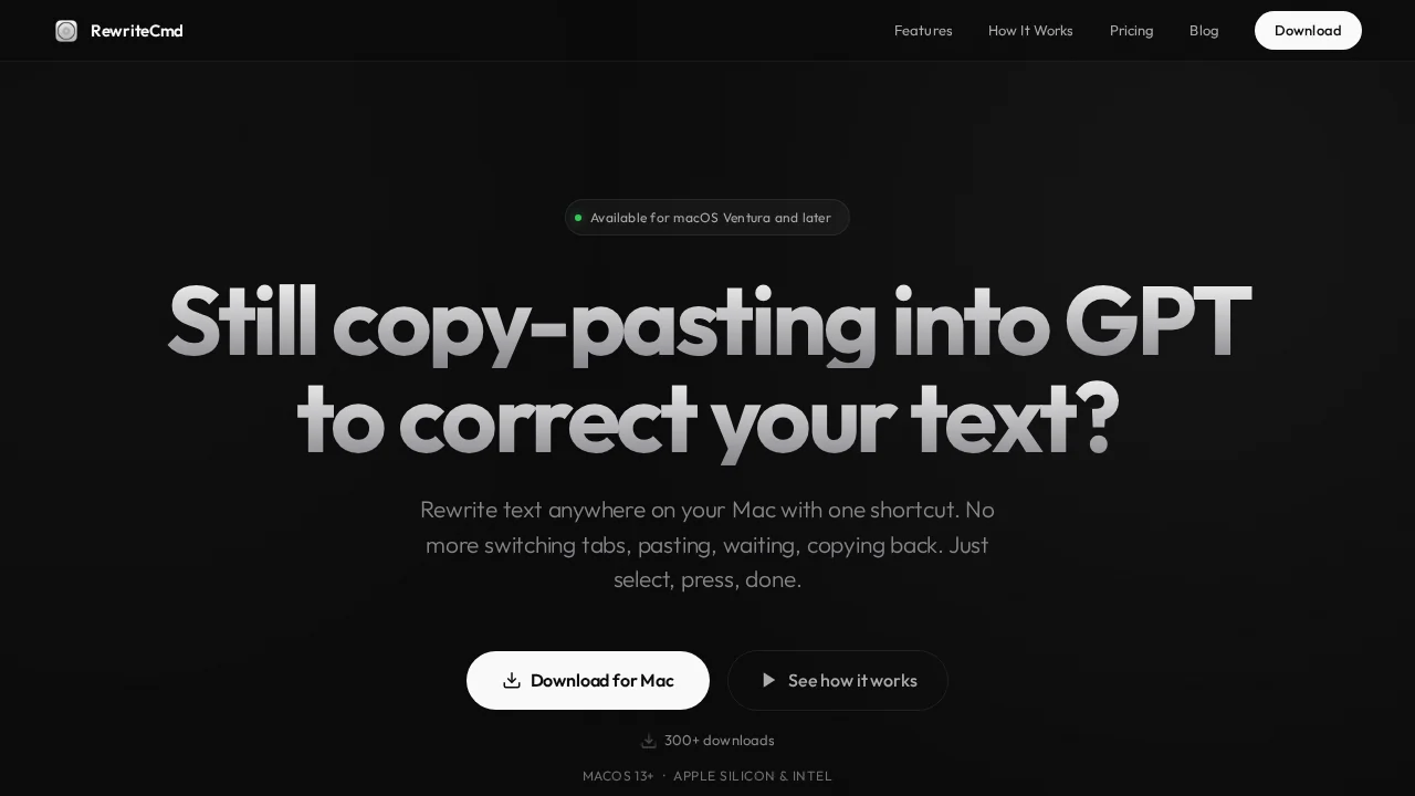 RewriteCmd screenshot 1