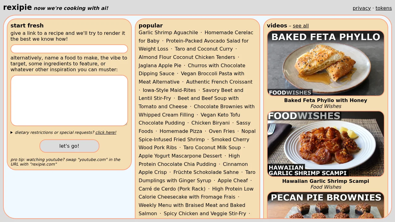 rexipie screenshot 1