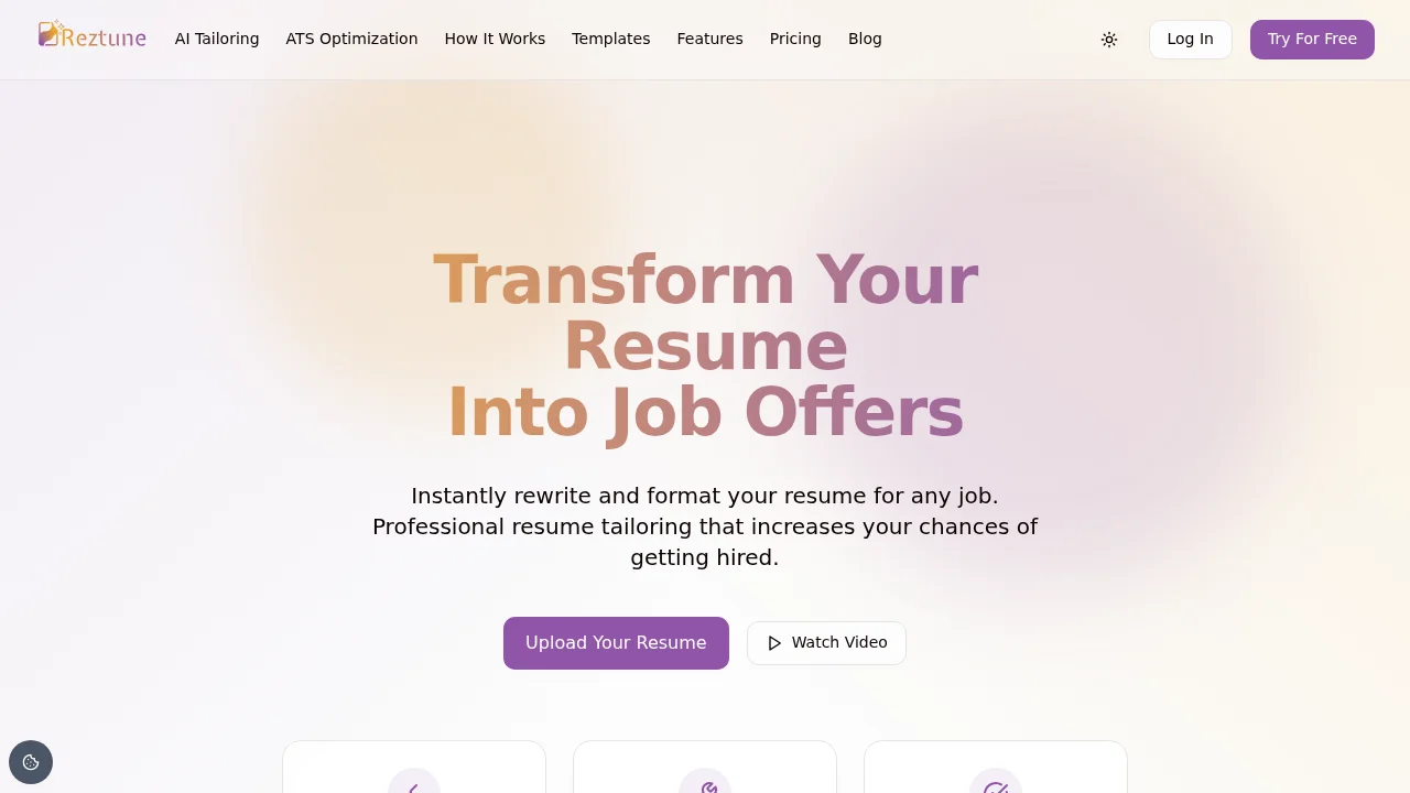 Reztune screenshot 1