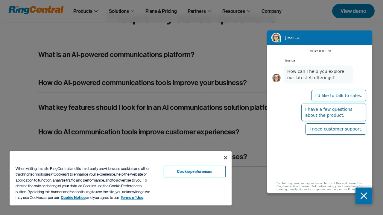 RingCentral AI screenshot 1