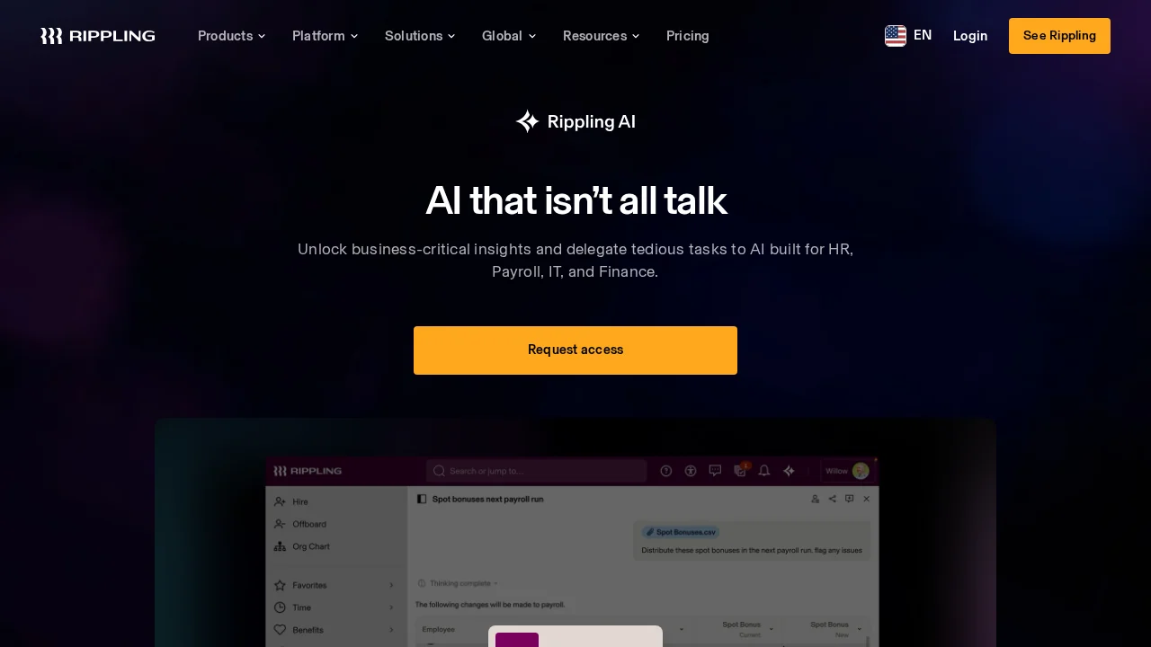 Rippling AI screenshot 1