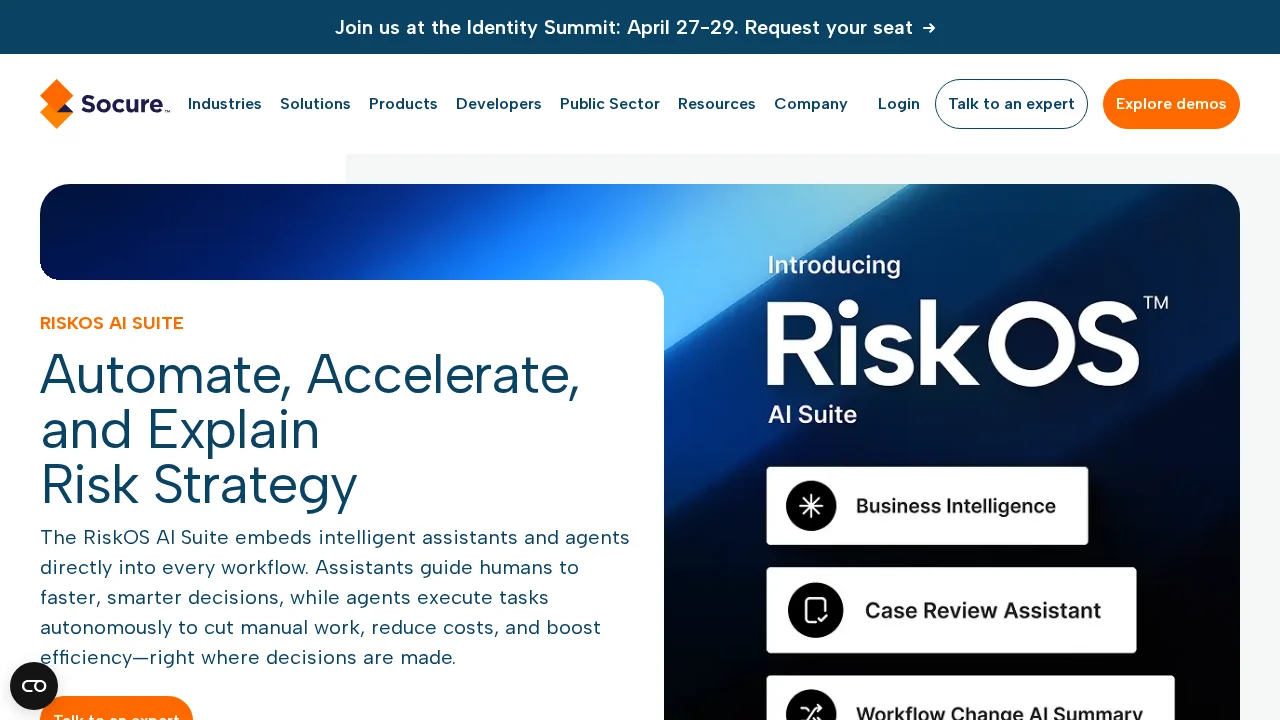 RiskOS AI Suite screenshot 1