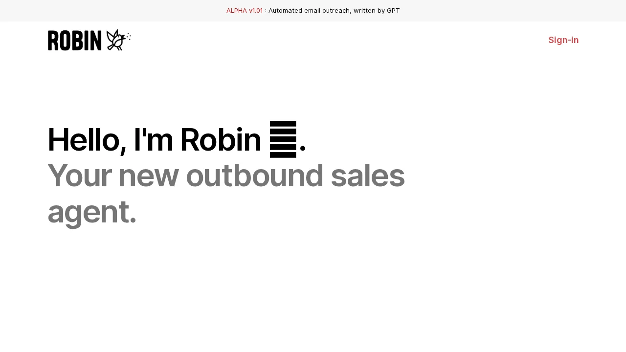 Robin AI screenshot 1