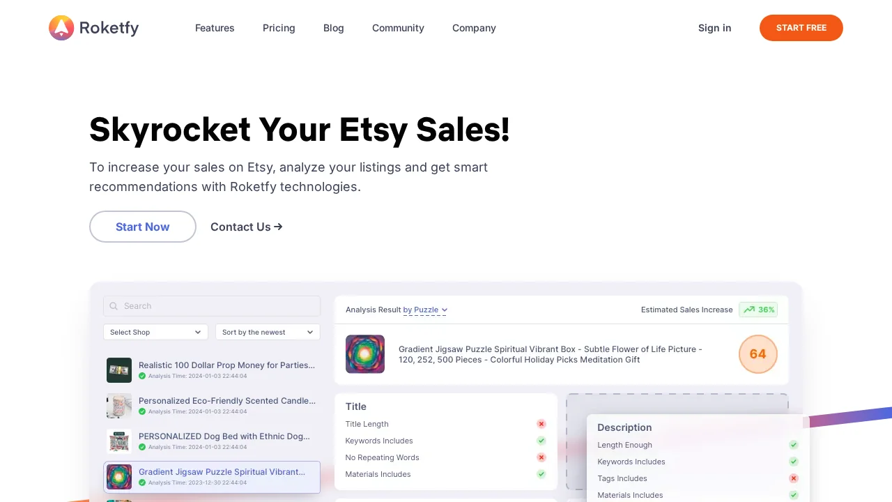 Roketfy screenshot 1